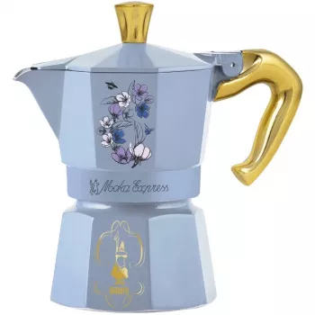 Bialetti Moka Express Bridgerton 3TZ (150 ml) modrá
