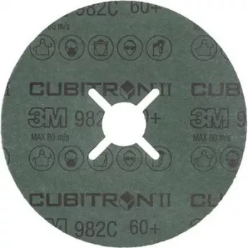 Fiberný brúsny kotúč 3M Cubitron II 180 x 22 mm, zrnitosť 80+, balenie 25 ks