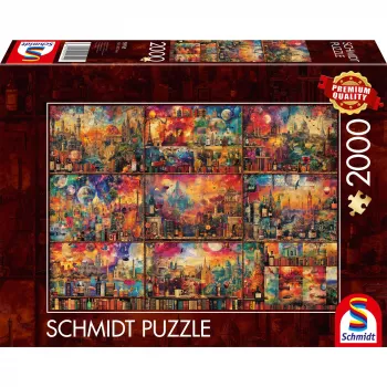 Puzzle schmidt spiele Enjoyable time out 2000 dielikov – 2000-dielikové puzzle od schmidt spiele