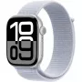 APPLE Watch Series 10 GPS 46 mm strieborné hliníkové puzdro s Blue Cloud Sport Loop
