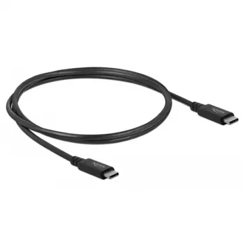Delock - USB kábel - USB-C (M) na USB-C (M) - USB4 / Thunderbolt 3 / DisplayPort - 20 V - 5 A - 80 cm - podporuje Power Delivery 3.0, podporuje 8K 60 Hz (7680 x 4320), podpora