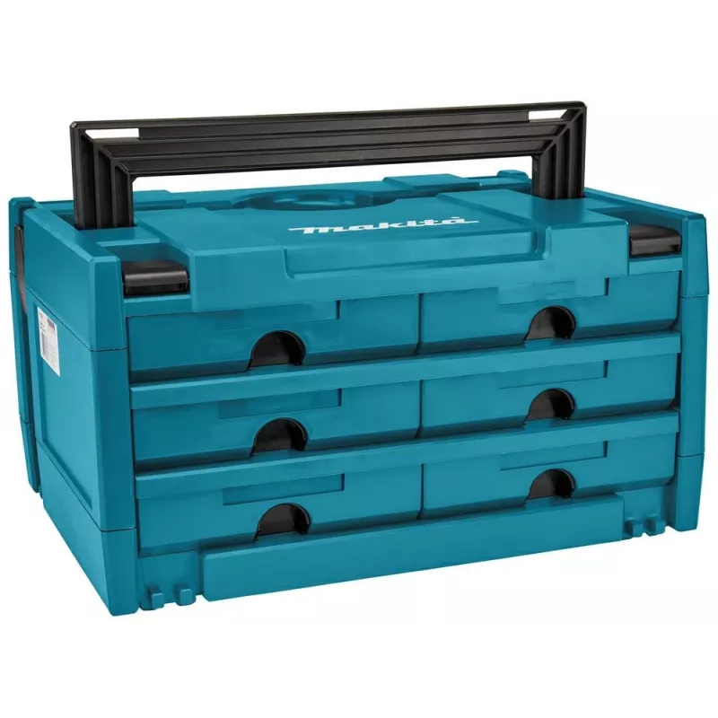 Makita MAKSTOR 3.6 box na drobné diely čierny, modrý