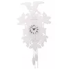 NeXtime hodiny 2988 Cuckoo Weeble, 41x21 cm, nástenné, biela