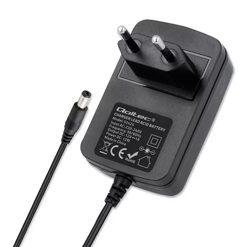Nabíjačka batérií QOLTEC nabíjačka pre AGM GEL STD 12V 1,5A