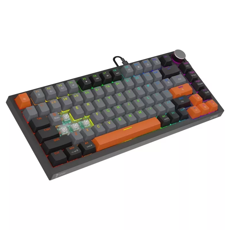 Savio ASTRAL BLACK JADE 3 COLOURS klávesnica Gaming USB QWERTY US International