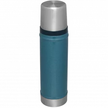 Stanley Thermo | Classic | objem 0,6 L | materiál nehrdzavejúca oceľ | modrá