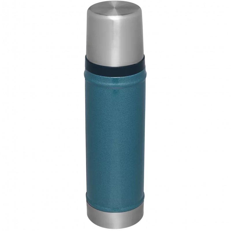 Stanley Thermo | Classic | objem 0,6 L | materiál nehrdzavejúca oceľ | modrá