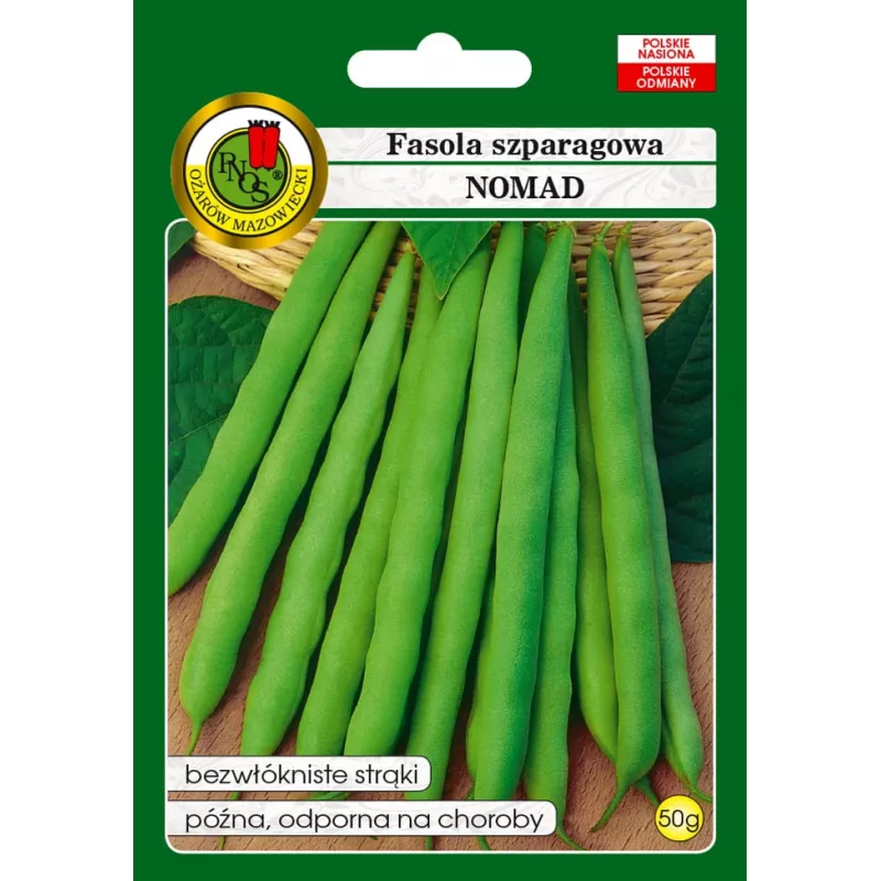 Nomad Green Dwarf fazuľové semená, 50g - zeleninové semená