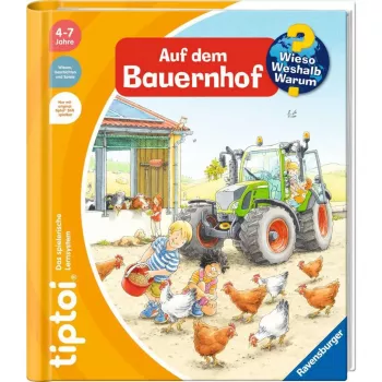 tiptoi Wieso? Weshalb? Warum? Auf dem Bauernhof, vzdelávacia kniha