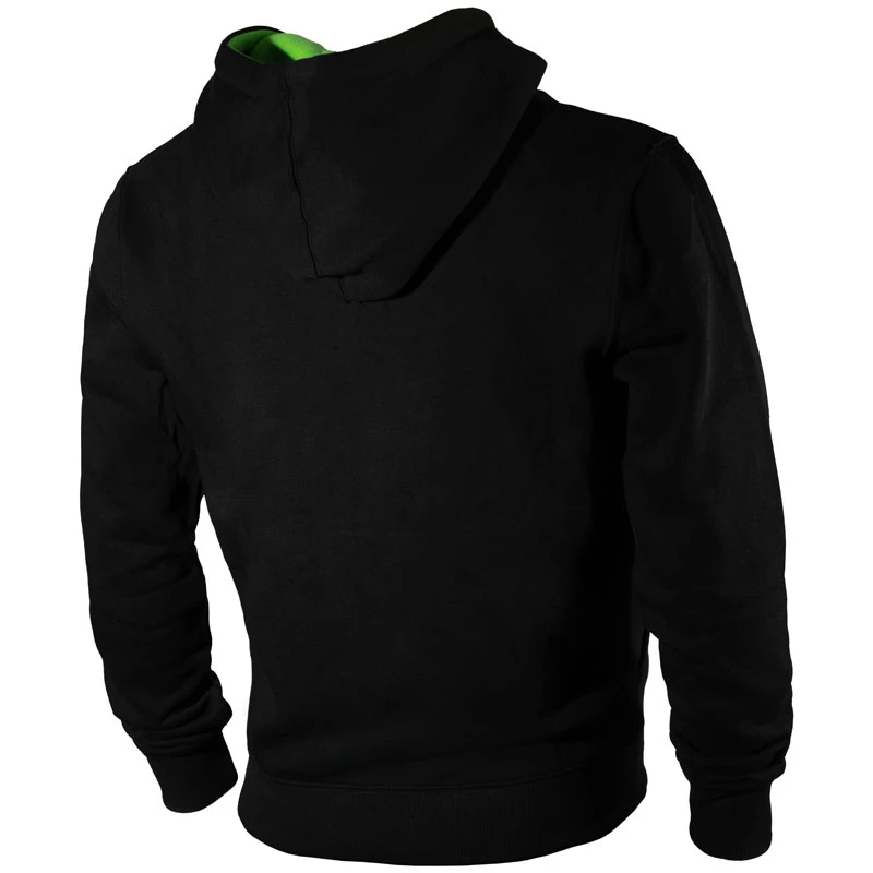 GamersWear SPROUT Basic Zip-Hoodie veľkosť M čierna/zelená