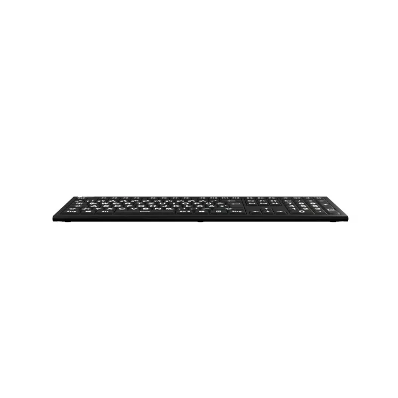 LogicKeyboard XL-Print Astra 2 biela na čiernej DE (PC)
