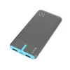 PowerBank EnerGo 10000mAh sivá-modrá