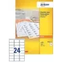 Samolepiace etikety Avery laserové etikety biela 105 x 58 mm DPS10 1000 ks