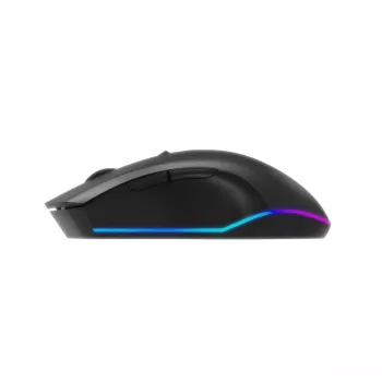 Bezdrôtová optická RF myš Gembird MUSGW-6BL-02 — pre pravákov, 3200 DPI, 6 tlačidiel, čierna, RGB