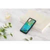 Ochranné puzdro iKins pre Samsung Galaxy S20 — dizajn čierne Water Lilies