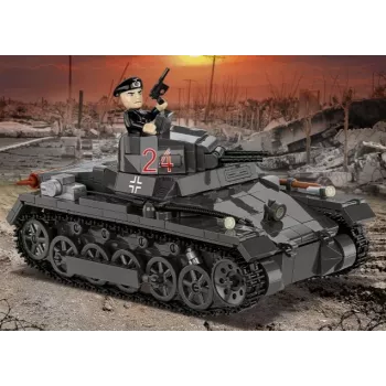 Stavebnica Cobi Panzer I Ausf. B – 654 dielov, detailný model stavebnice