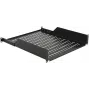 Rack polica LOGON RAS410BL čierna 50 kg nosnosť 19 palcov