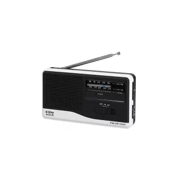 Rádio Eltra Modell Asia White – prenosné UKV-/SV rádio, sieťová a batériová prevádzka