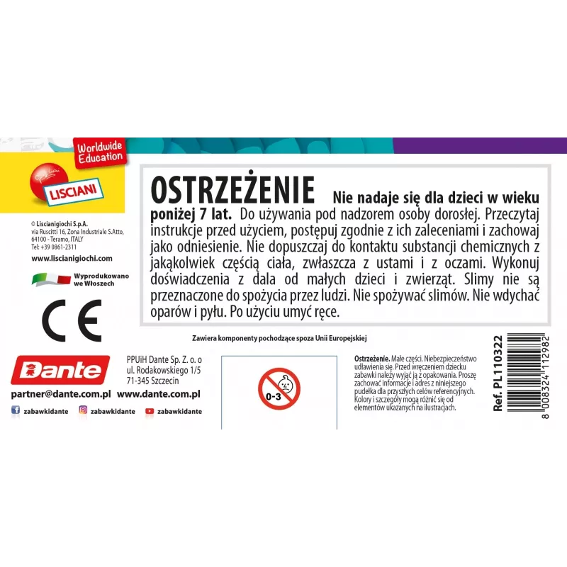 Ručný stláčací Liscianigiochi Slumi Science Axolotl model 304-PL110322 pre vzdelávaciu hru