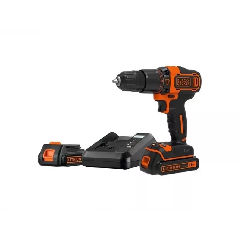 Black & Decker BDCHD18K1B2-QW vŕtačka 1400 ot/min