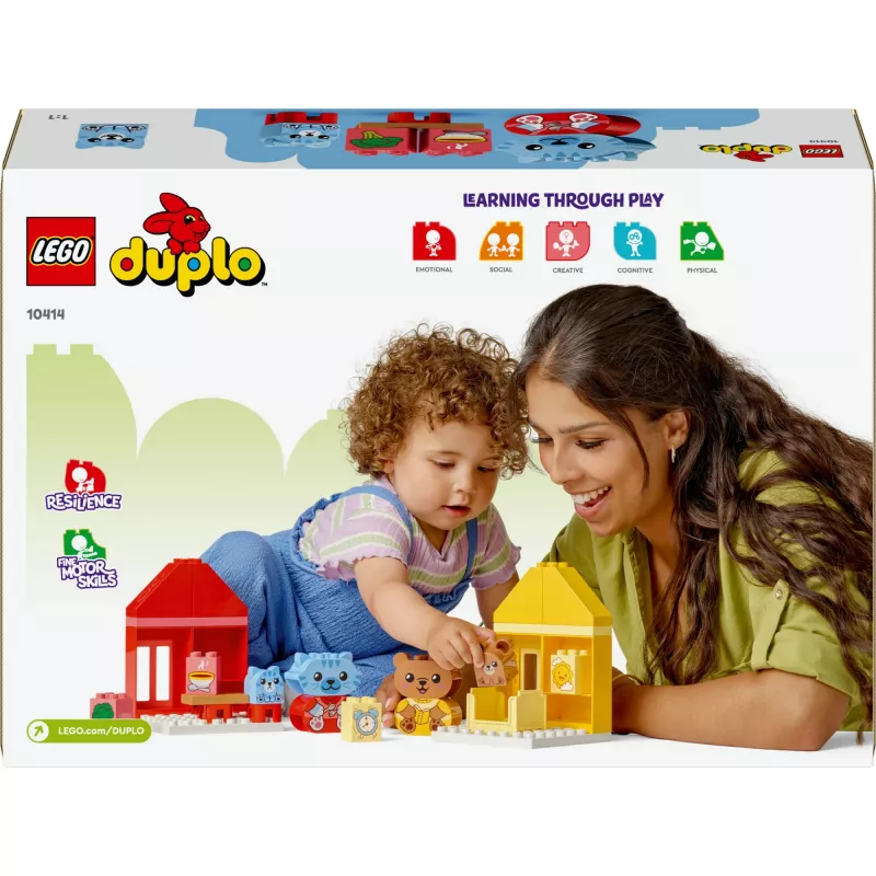 LEGO DUPLO Moje prvé denné rutiny: jedlo a spánok 10414