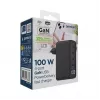 Gembird TA-UC-PDQC100LCD-01-BK Nabíjačka pre mobilné zariadenia, notebook, smartfón, čierna, AC rýchlonabíjanie, interiér