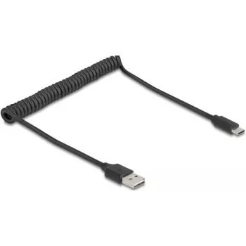 USB kábel DeLOCK 90133 USB 2.0 0,8 m čierny