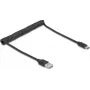 USB kábel DeLOCK 90133 USB 2.0 0,8 m čierny