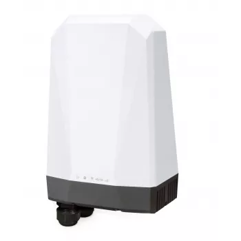 PLANET IP68 chránené priemyselné 5G NR outdoorové zariadenie 1-port sivá biela
