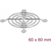 Mriežka ventilátora DeLOCK 67305 kov strieborná 53 mm