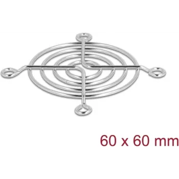 Mriežka ventilátora DeLOCK 67305 kov strieborná 53 mm