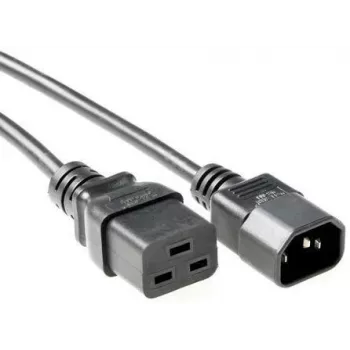 Microconnect PE0191450 napájací kábel čierny 5 m konektor samica C19 konektor samica C14