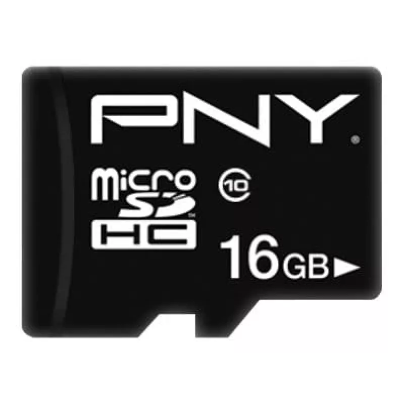 MicroSDHC PNY 16GB Class 10 čierna P-SDU16G10PPL-GE