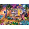 Puzzle Schmidt Spiele Jeff Haynie 1000 dielikov — Karavan pri mori, krajinné puzzle s 1000 dielikmi