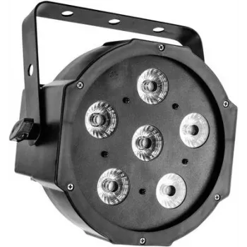 LED efektové svietidlo EUROLITE SLS-6 so 6 LED, kompaktné scénické/efektové svietidlo