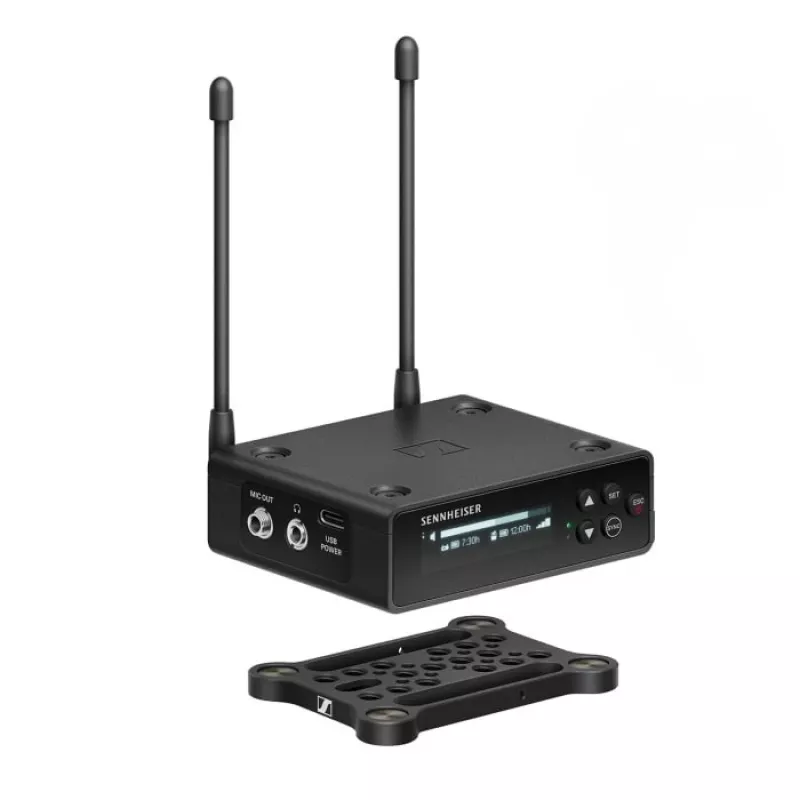 Sennheiser EW-DP 835 SET (R4-9) - kamera sada s miniatúrnym vysielačom a ručným mikrofónom s MMD 835 kapsulou, 552-608 MHz