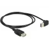 USB kábel DeLOCK 1 m USB 2.0-A na USB 2.0-A čierny