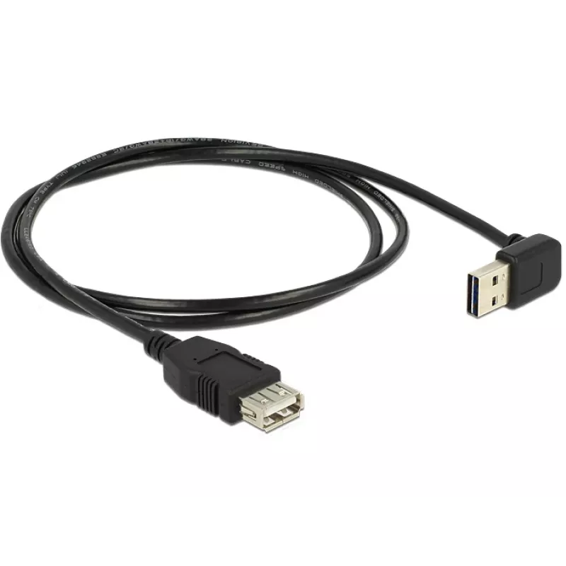 USB kábel DeLOCK 1 m USB 2.0-A na USB 2.0-A čierny