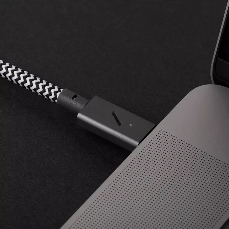 Kábel USB-C na USB-C Native Union Belt Kábel Pro 240W, 2,4 m, USB 2.0, 0,48 Gbit/s, zelený