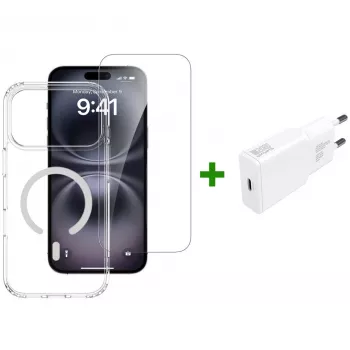 4smarts 3in1 Premium Starter Set pre Apple iPhone 17 Pro Max, kompatibilný s MagSafe