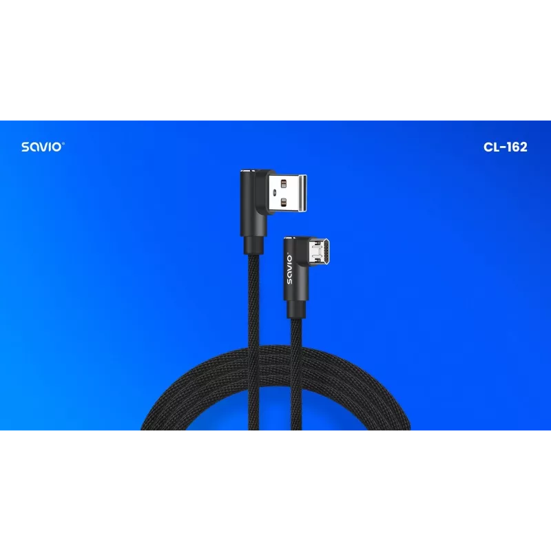 SAVIO CL-162 kábel pre mobilný telefón čierna