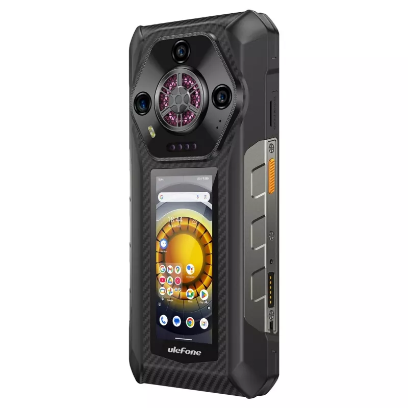 Ulefone Armor 30 Pro 5G UF-A30P smartfón, 6,95 palca, 16 GB RAM, 512 GB, IP69K, Android 14, 12800 mAh, čierny