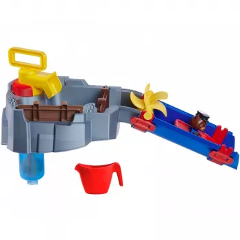 Sada na hranie vo vode Simba-Dickie Aquaplay Sploshy Mountain – plast, pre deti od 1,5 roka (modrá/hnedá/červená/žltá)