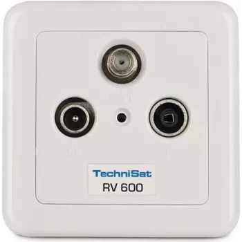 TechniSat TechniPro RV 600-10 - nástenná zásuvka - vhodná na nástennú montáž