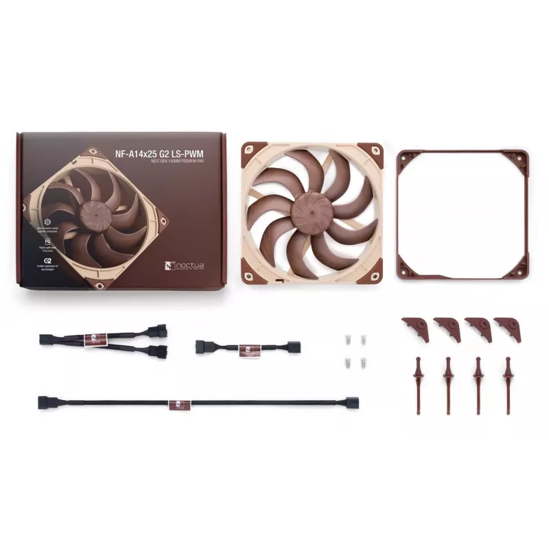 Noctua NF-A14X25 G2 LS-PWM 140mm skriňový ventilátor