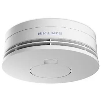 Hlásič dymu Busch-Jaeger 2CKA006800A2717 optický káblový, batéria 3 V, Ø 120 mm, V 47,5 mm