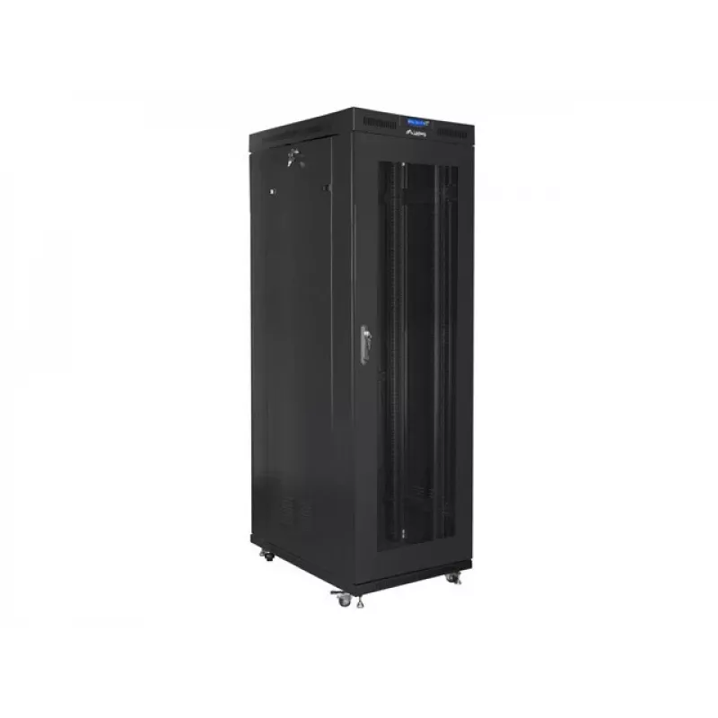 Samostatne stojaca racková skriňa Lanberg FF01-8242-23BL 42U 1200 kg čierna