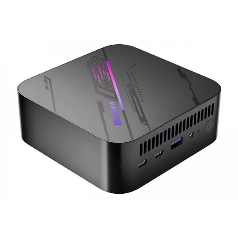 Blackview MP100 AMD Ryzen™ 5 7430U 16GB SSD512 W11Pro, čierna