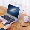 UGREEN CM309 audio prijímač Bluetooth 5.0, USB, 3,5 mm AUX konektor, čierny
