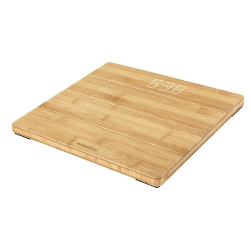 Soehnle Style Sense Bamboo Magic elektronická osobná váha štvorcová bambus (63880)